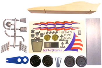 pre-cut pinewood derby car kit